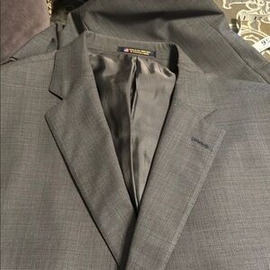 Hart Schaffner Marx Charcoal Suit